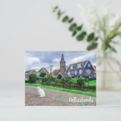 Kat in het traditionele vissersdorp (Staand voorkant)