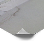 Kat in het Venster Poster (Hoek)