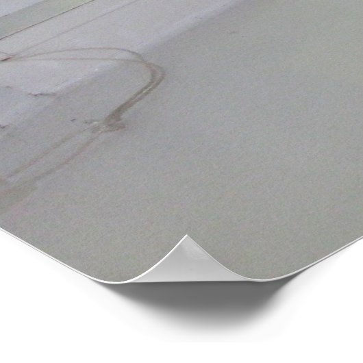 Kat in het Venster Poster (Hoek)