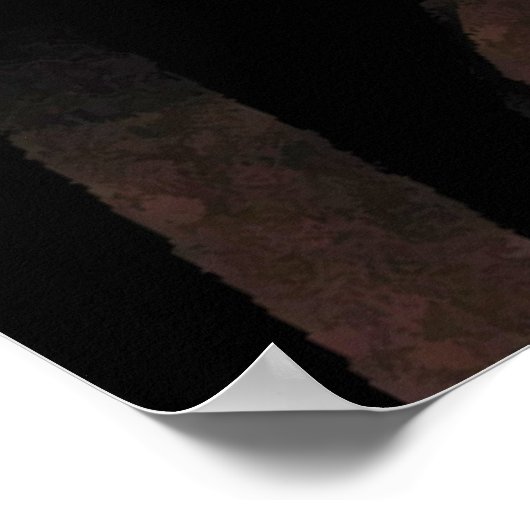 Kat in het venster poster (Hoek)