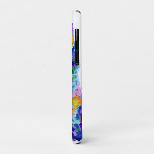 Kat in het zonlicht Button Case-Mate iPhone Case (Achterkant/links)