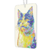 Kat in het zonlicht Button Luchtverfrisser (Links)