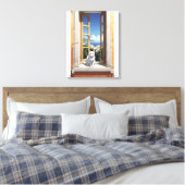 Kat in Italië Canvas Muurkunst Afdruk (Insitu (Slaapkamer))
