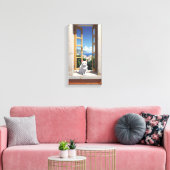 Kat in Italië Canvas Muurkunst Afdruk (Insitu (Woonkamer))