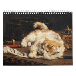 Kat in Klassieke Kunst Kalender