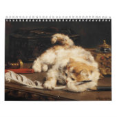 Kat in Klassieke Kunst Kalender (Hoes)