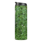 Kat in klaver thermosbeker (Geroteerd rechts)