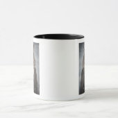 Kat in kleding mok (Midden)