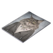 Kat in kleding notitieboek (Linkerzijde)