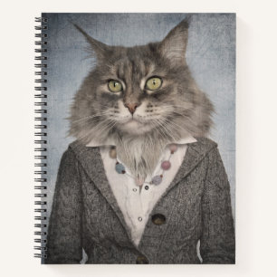Kat in Kleren Notitieboek