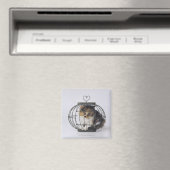 Kat in kooi magneet (Insitu (Vaatwasser))