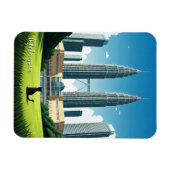 Kat in Kuala Lumpur Maleisië Magneet (Horizontaal)