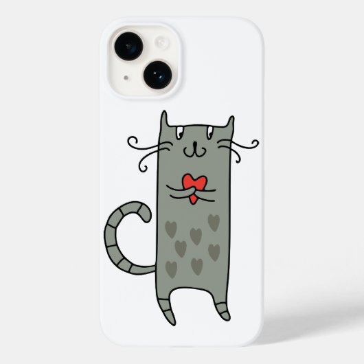 Kat in liefde Case-Mate iPhone case (Achterkant)