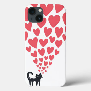 Kat in Love Case-Mate iPhone Case
