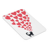 Kat in Love Magneet (Rechterzijde)