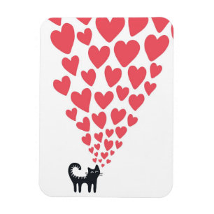 Kat in Love Magneet