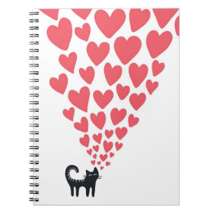 Kat in Love Notitieboek