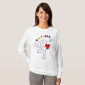 Kat in Love T-shirt (Voorkant volledig)