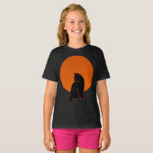 KAT IN MAANLICHT T-SHIRT (Voorkant volledig)