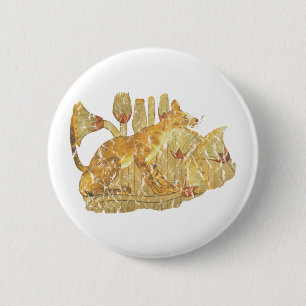 kat in moeras ronde button 5,7 cm