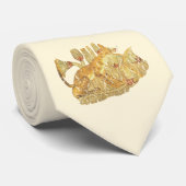 kat in moeras stropdas (Opgerold)