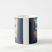 Kat in Mykonos Griekenland Cycladen Reizen Koffiemok (Center)