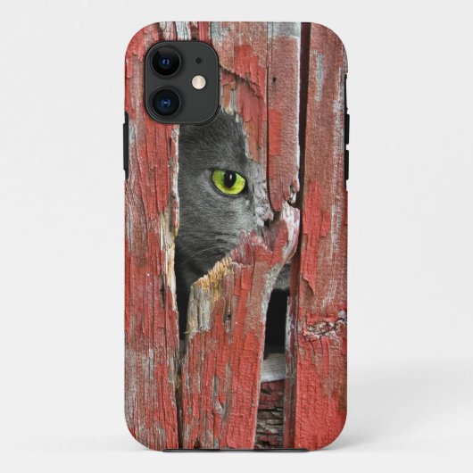 Kat in oude schuur Case-Mate iPhone case (Achterkant)