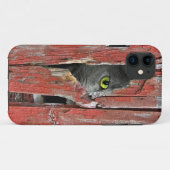 Kat in oude schuur Case-Mate iPhone case (Achterkant (horizontaal))