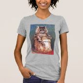 Kat in papiertas, Louis Wain T-shirt (Voorkant)