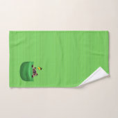 Kat in Pocket Bad Handdoek (Handdoek)