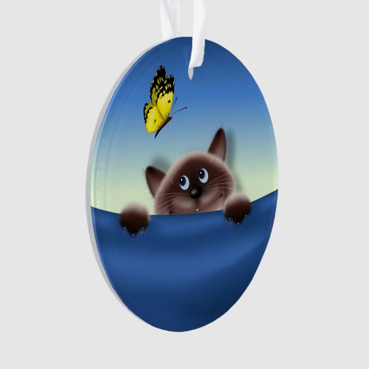 Kat in Pocket Ornament (voorkant)