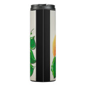 Kat in Pompoen Candy Jar Thermosbeker (Achterkant)