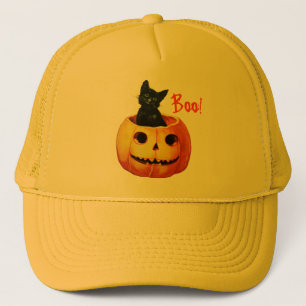 Kat in pompoen Halloween Pet