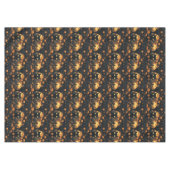 Kat in pompoen Patch Tafelkleed (Voorkant (Horizontaal))