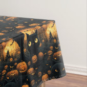 Kat in pompoen Patch Tafelkleed (Voorbeeld)