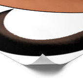 Kat in pompoen poster (Hoek)