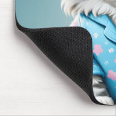 Kat in pyjama muismat (Hoek)