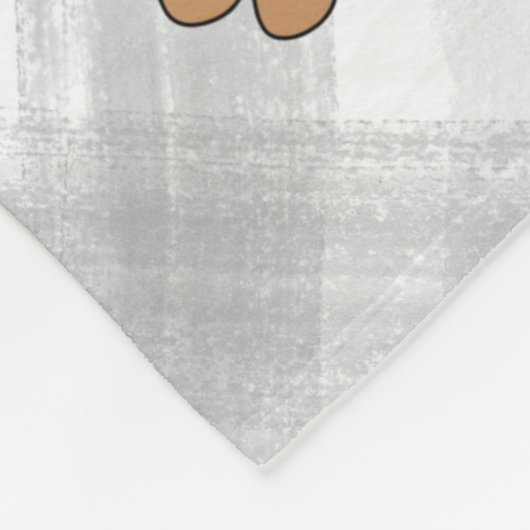 Kat in pyjama's fleece deken (Hoek)