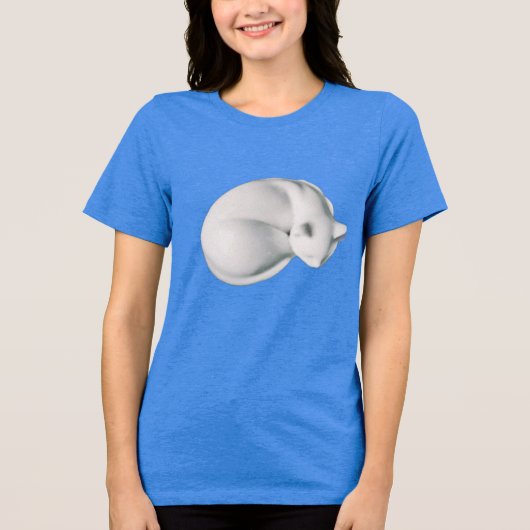 Kat in Repose-3 T-shirt (Voorkant)