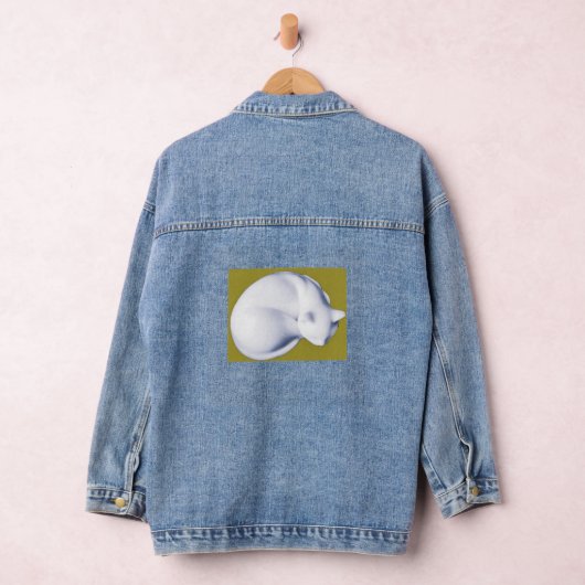 Kat in repose-II Denim Jacket (Hangar)