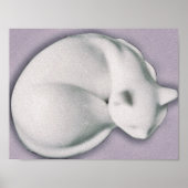 Kat in repose II Poster (Voorkant)