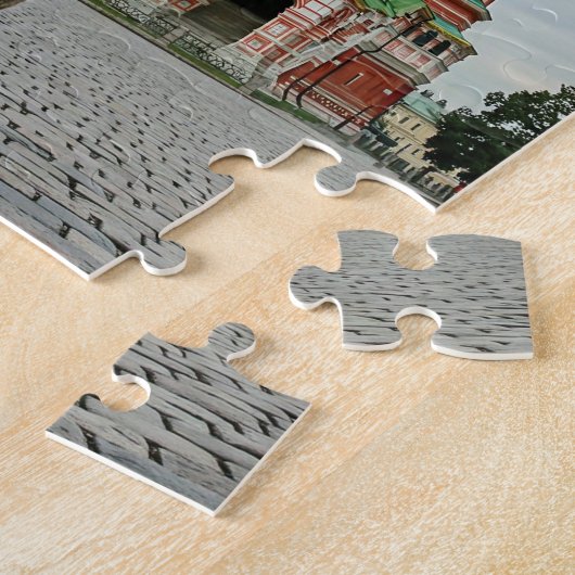 Kat in Rusland Moskou Reizen Legpuzzel (Zijkant)