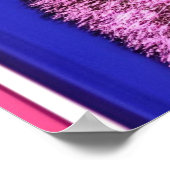 Kat in Scarf. Editable name/text Poster (Hoek)