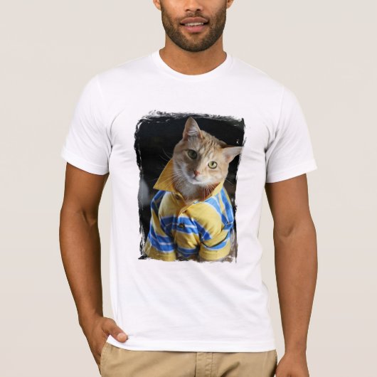 Kat in shirt (Voorkant)
