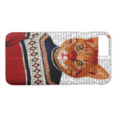 Kat in Ski Sweater 2 Case-Mate iPhone Case (Achterkant (Horizontaal))