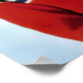 Kat in Ski Sweater Poster (Hoek)