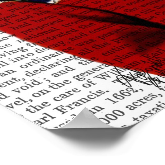 Kat in Ski Sweater Poster (Hoek)