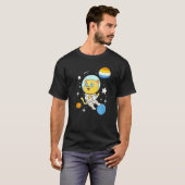 Kat in Space Aroace Pride 1 T-shirt (Voorkant volledig)