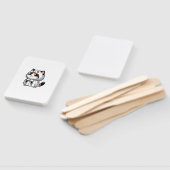 Kat in spookkostuum voor Halloween Handwaaier (Niet-gemonteerd)