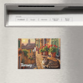 Kat in Toscane Italië Magneet (Insitu (Vaatwasser))